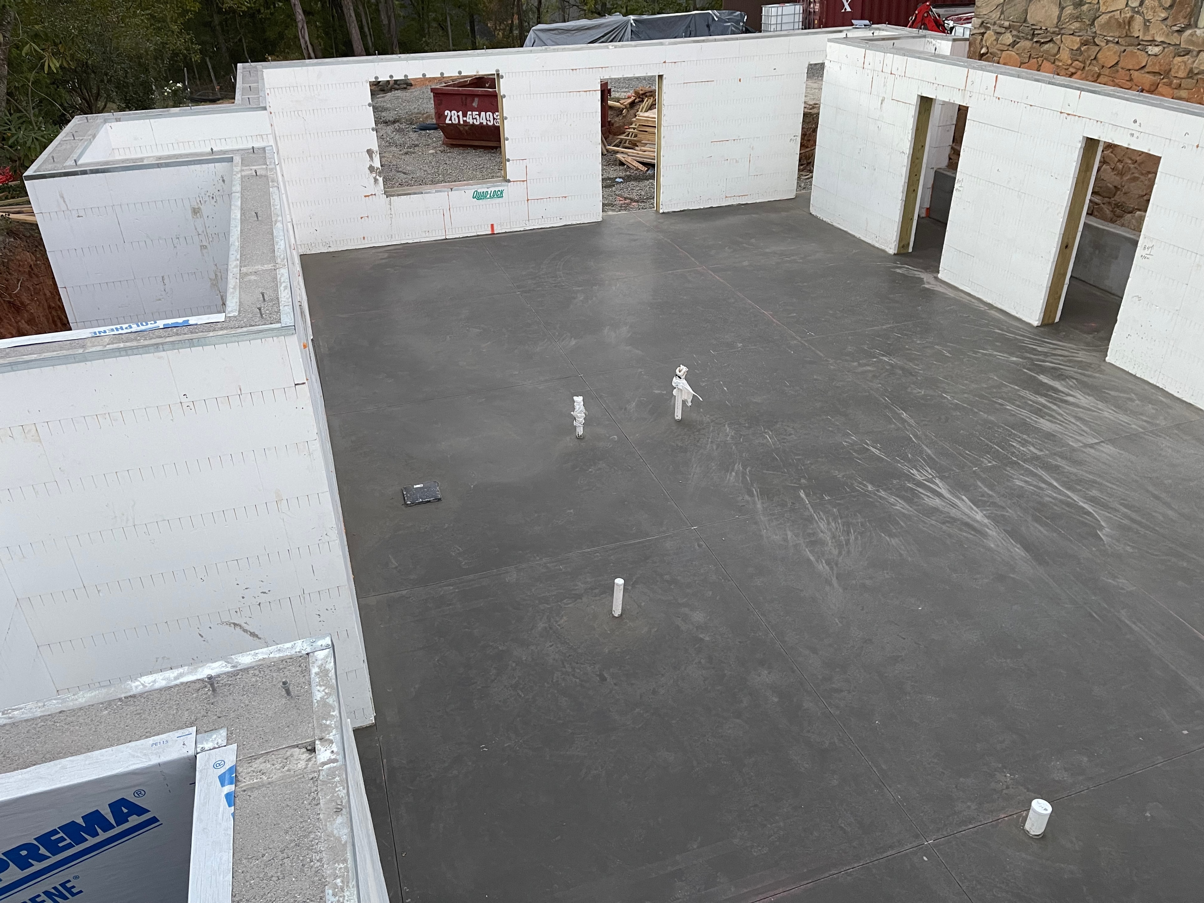 ICF Custom Home — Foundation & Slab